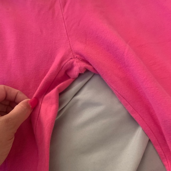 BEBE Rhinestone Tie Die Work Out Pants Sz M - Picture 6 of 6